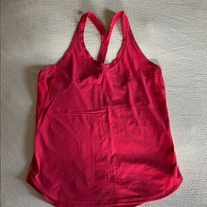Lululemon coral-pink racer back tank